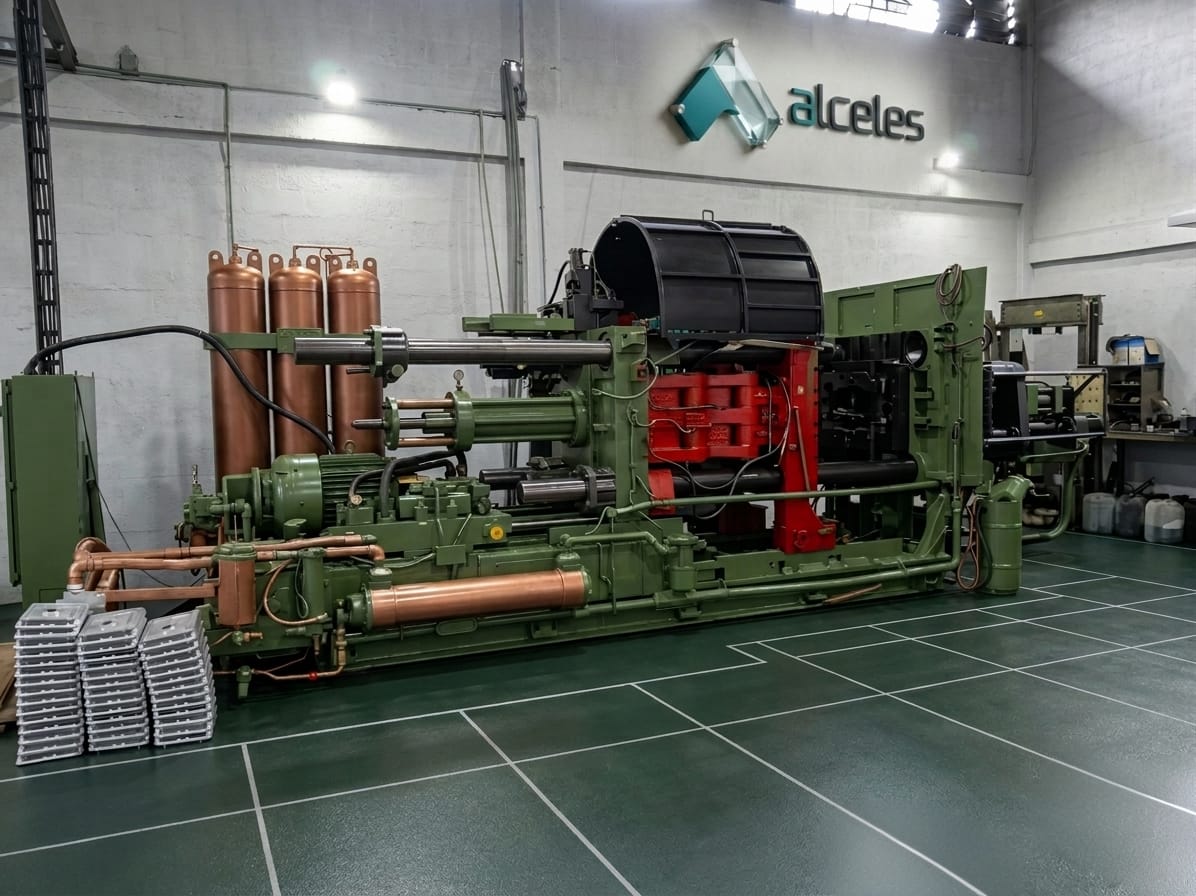 Máquina de Inyección de Aluminio